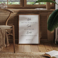 Ask Seek Knock, Matthew 7:7, Scripture Art Print