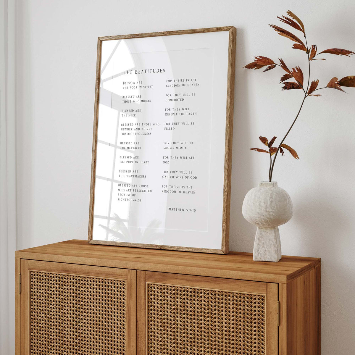 Beatitude, Christian Art Print