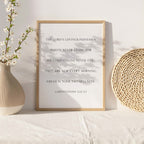 Great is Your Faithfulness, Lamentations 3:22-23, Scripture Art Print