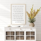 Ask Seek Knock, Matthew 7:7-8, Christian Art Print
