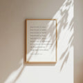 Whatever Is True, Philippians 4:8, Christian Art Print