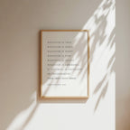 Whatever Is True, Philippians 4:8, Christian Art Print