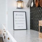Peacemakers, James 3:18, Scripture Art Print