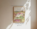 Desert Wildflowers Watercolor Landscape - Christian Art Print