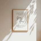 Gray Hair is a Crown of Splendor, Christian Art Print