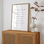 For God so Loved the World, John 3:16, Christian Art Print